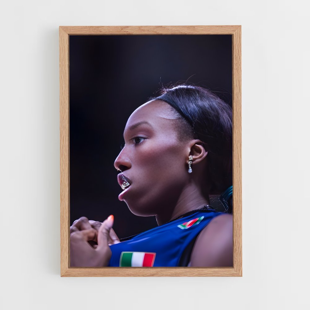 Poster Paola egonu points – affiche Volleyball (vue 4)